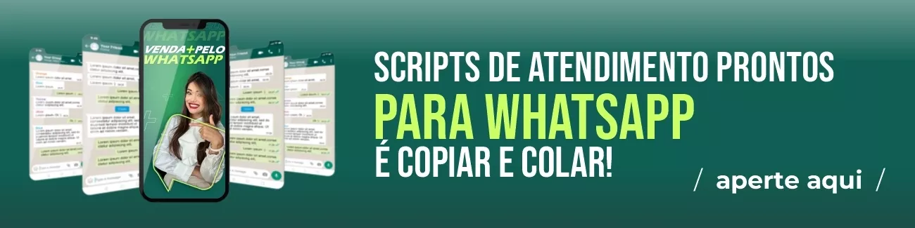 Venda Mais pelo WhatsApp — scripts da Débora Zago pra vender serviços de salão